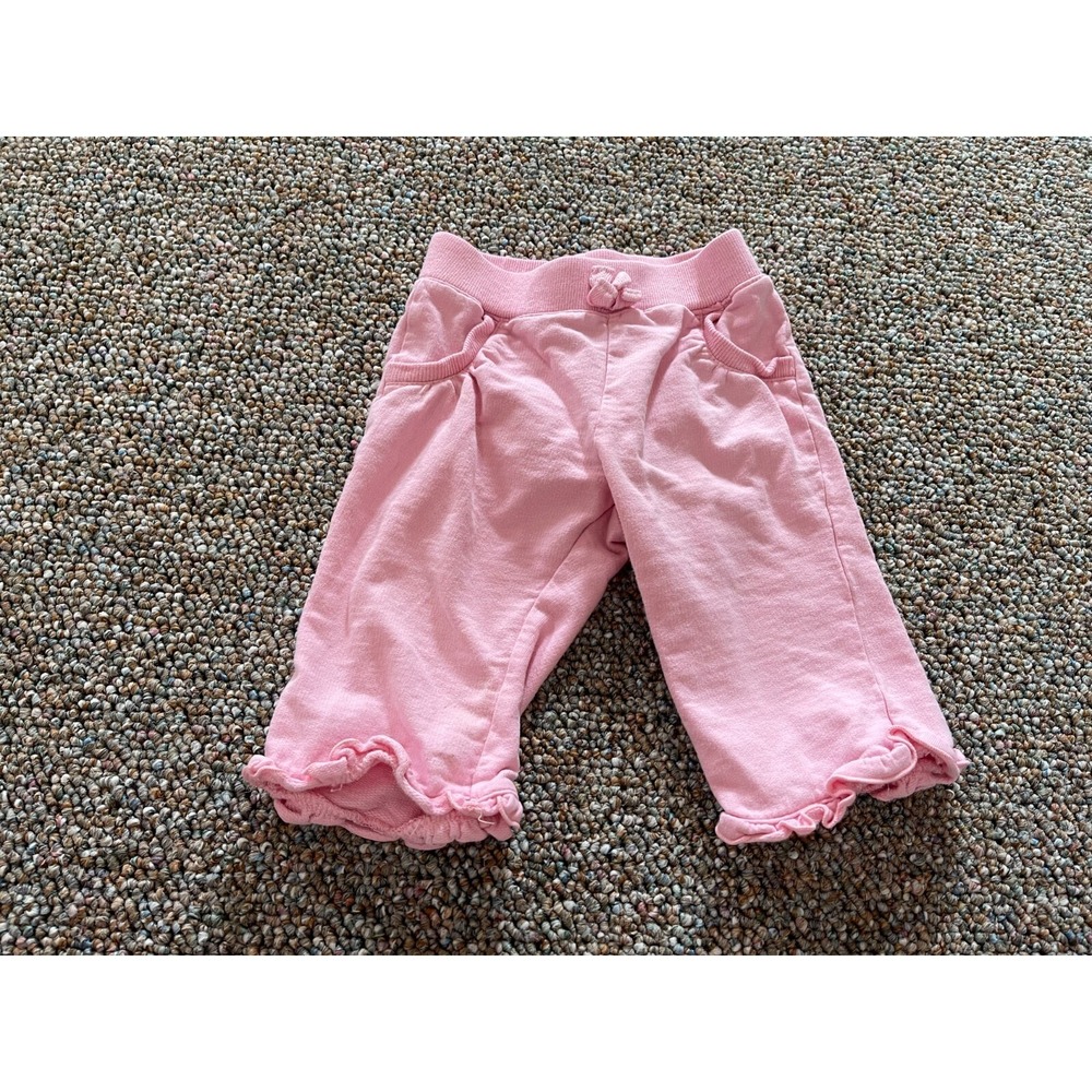 Circo Girls Pink Ruffle‎ Detail Pants 6M